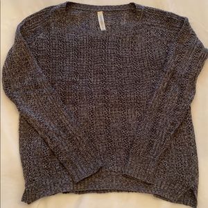 Dark Grey Crew Neck Sweater